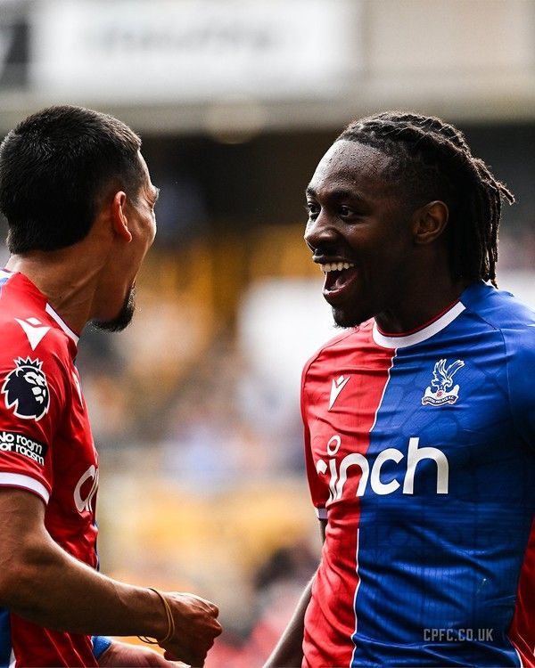 에베레치 에제(크리스탈팰리스). 크리스탈팰리스 X(구 트위터) 캡처