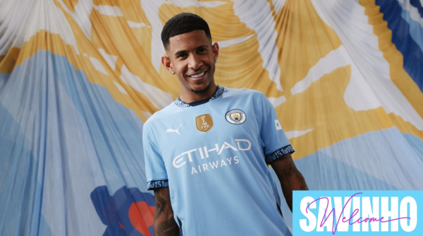 사비우. 맨체스터시티 공식 홈페이지 캡처