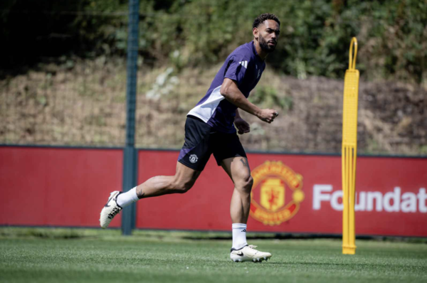 마테우스 쿠냐. 맨체스터유나이티드 공식 홈페이지 캡처