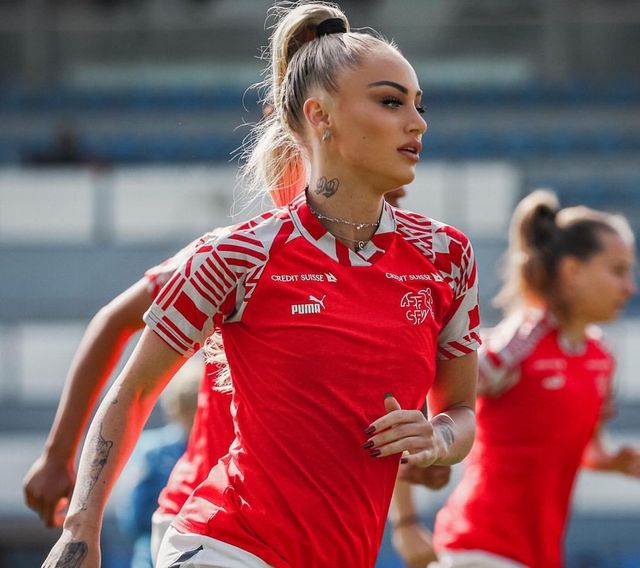 알리샤 레만(스위스). 알리샤 레만 인스타그램 캡처