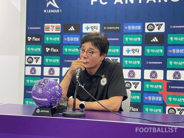 황선홍 대전하나시티즌 감독. 김희준 기자