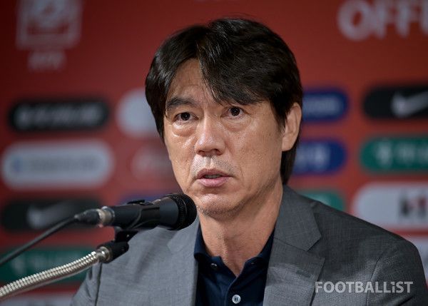 홍명보 남자 축구대표팀 감독. 서형권 기자