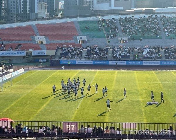 토트넘홋스퍼 오픈 트레이닝. 김진혁 기자