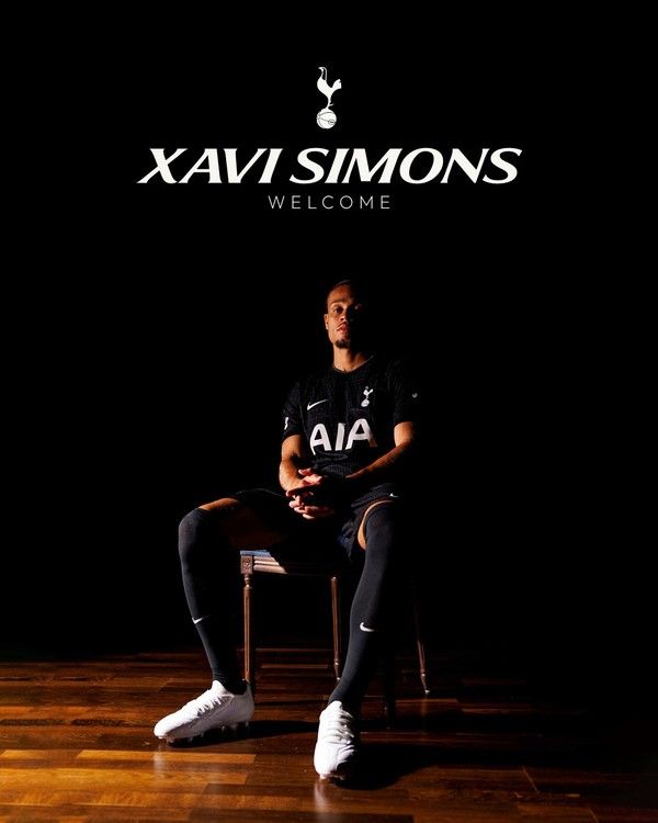 사비 시몬스(토트넘홋스퍼). 토트넘홋스퍼 X 캡처