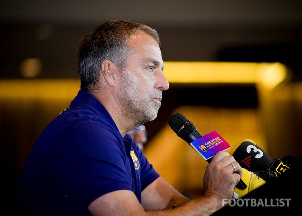 한지 플릭 바르셀로나 감독. 서형권 기자