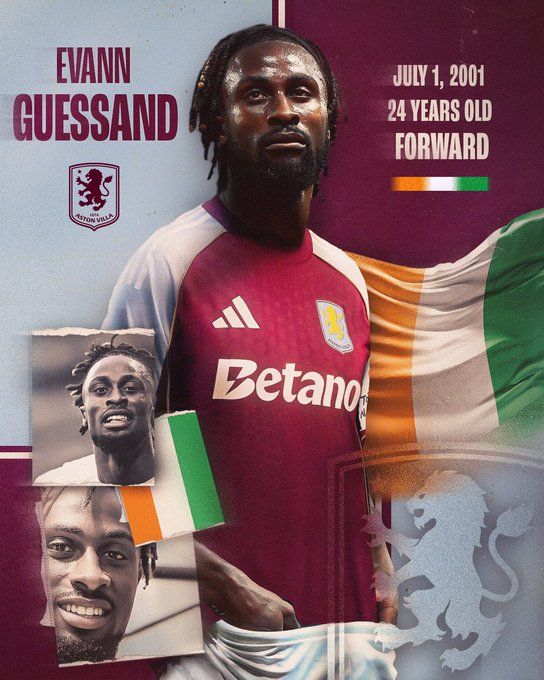 에반 게상/ 사진=애스턴 빌라 공식 X