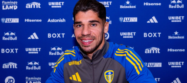 마노르 솔로몬(리즈유나이티드). 리즈유나이티드 홈페이지 캡처