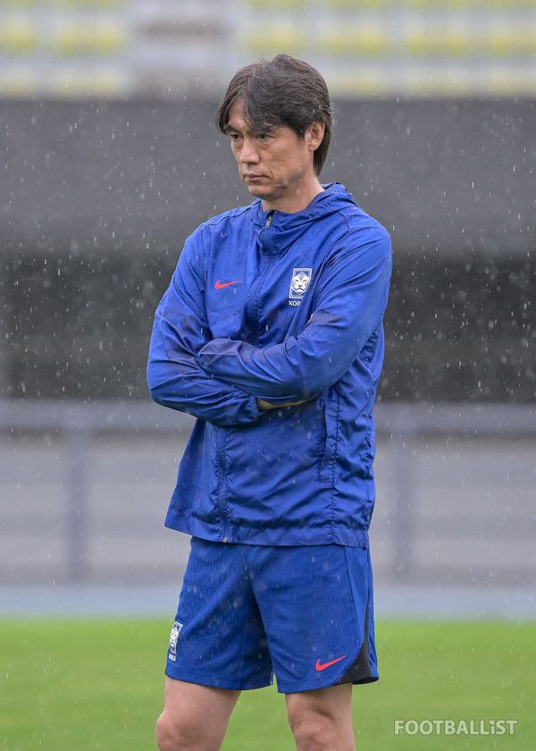 홍명보 남자 축구대표팀 감독. 서형권 기자