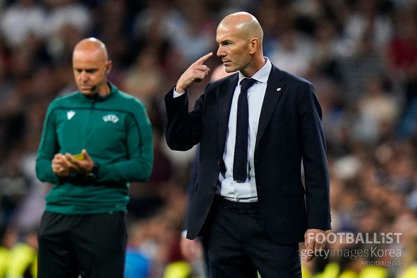 지네딘 지단. 게티이미지코리아