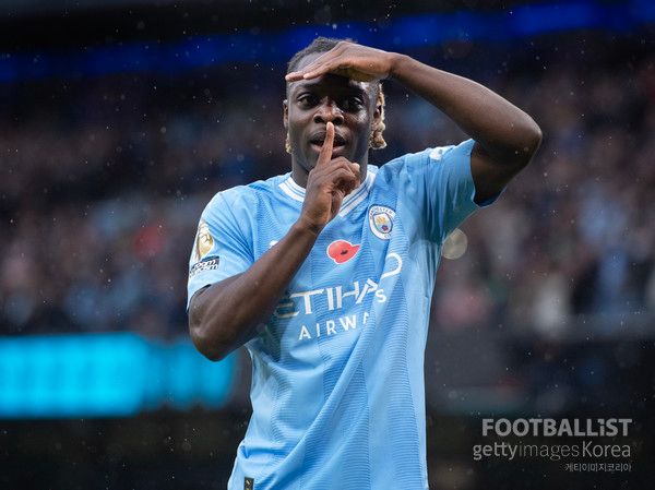 제레미 도쿠(맨체스터시티). 게티이미지코리아