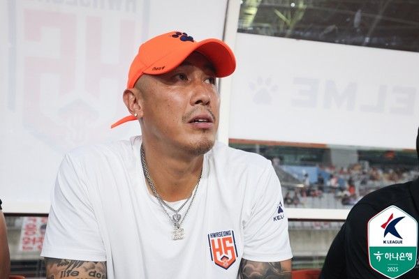 차두리 화성FC 감독. 한국프로축구연맹 제공