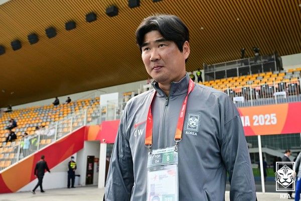 이창원 U20 대표팀 감독. 대한축구협회 제공