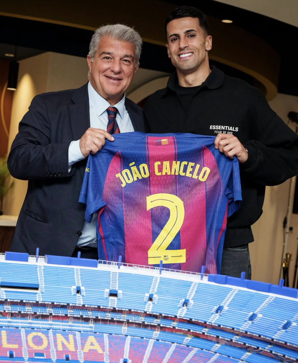 주앙 칸셀루(바르셀로나). 바르셀로나 인스타그램 캡처