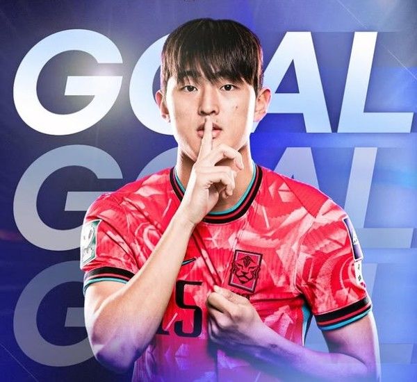 백가온(남자 U23 대표팀). 대한축구협회 인스타그램 캡처