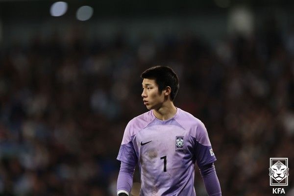 김준홍(당시 U20 대표팀). 대한축구협회 제공