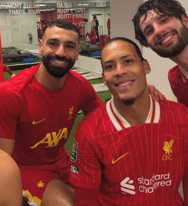 모하메드 살라(왼쪽), 버질 판다이크(이상 리버풀). 모하메드 살라 인스타그램 캡처