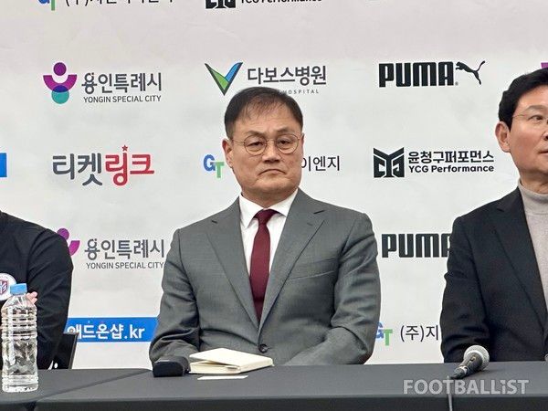 최윤겸 용인FC 감독. 김진혁 기자