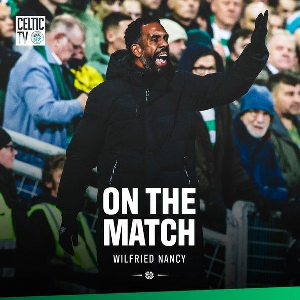 셀틱의 윌프리드 낭시 감독. 셀틱 X 캡쳐