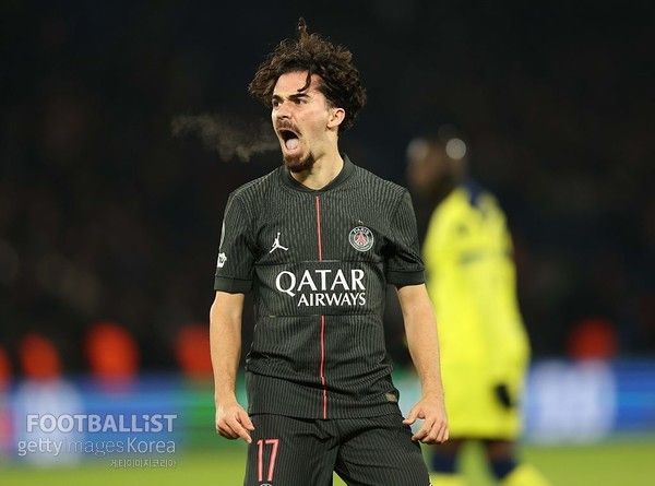 비티냐(파리생제르맹). 게티이미지코리아