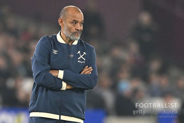 누누 산투 웨스트햄유나이티드 감독. 게티이미지코리아