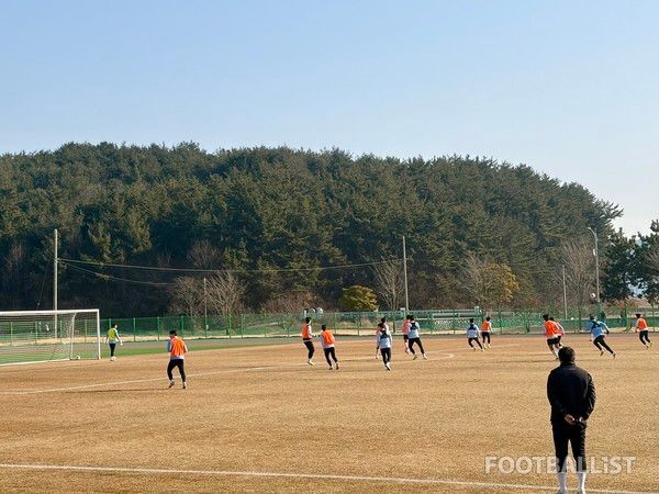 천안시티FC 남해 훈련. 김진혁 기자
