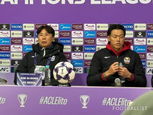 김기동 감독(왼쪽), 구성윤(이상 FC서울). 김희준 기자