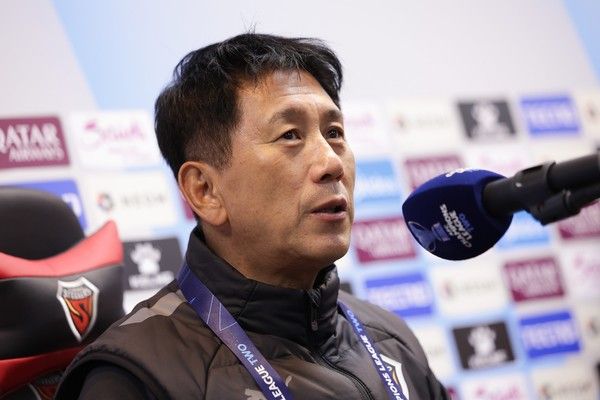 박태하 포항스틸러스 감독. 포항스틸러스 제공
