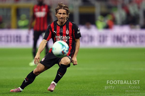 루카 모드리치(AC밀란). 게티이미지코리아
