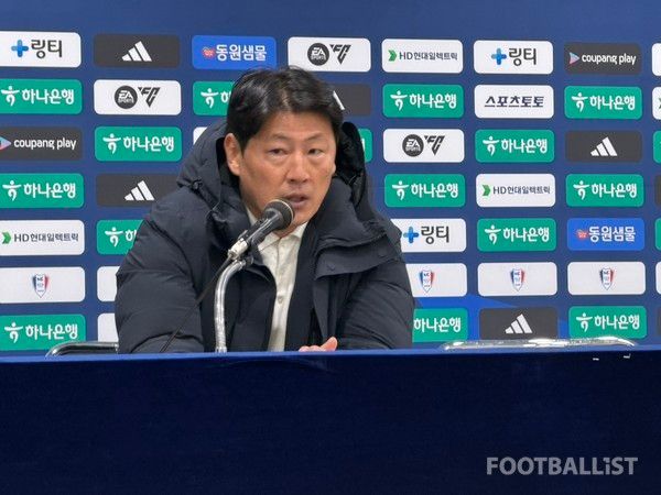 박동혁 전남드래곤즈 감독. 김희준 기자