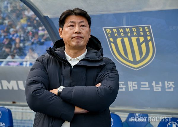 박동혁 전남드래곤즈 감독. 서형권 기자