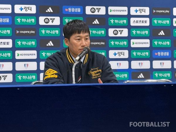 이정효 수원삼성 감독. 김희준 기자