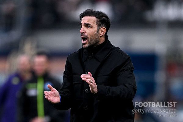 세스크 파브레가스 코모 감독. 게티이미지코리아