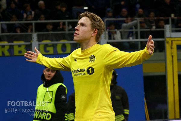 옌스 페테르 파우게(보되글림트). 게티이미지코리아