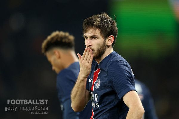 흐비차 크바라츠헬리아(파리생제르맹). 게티이미지코리아