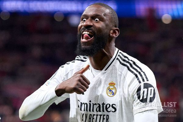 안토니오 뤼디거(레알마드리드). 게티이미지코리아