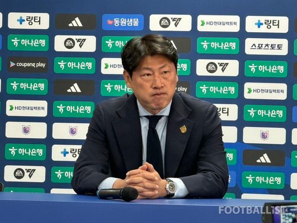 박동혁 전남드래곤즈 감독. 김희준 기자