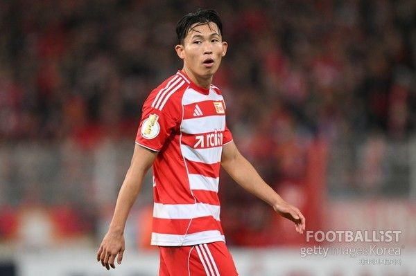 정우영(우니온베를린). 게티이미지코리아