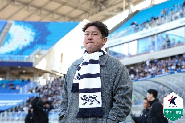 김도균 서울이랜드 감독. 한국프로축구연맹 제공