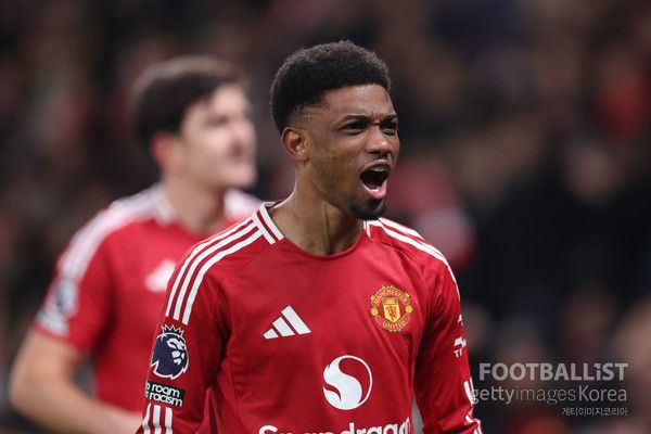 아마드 디알로(맨체스터유나이티드). 게티이미지코리아