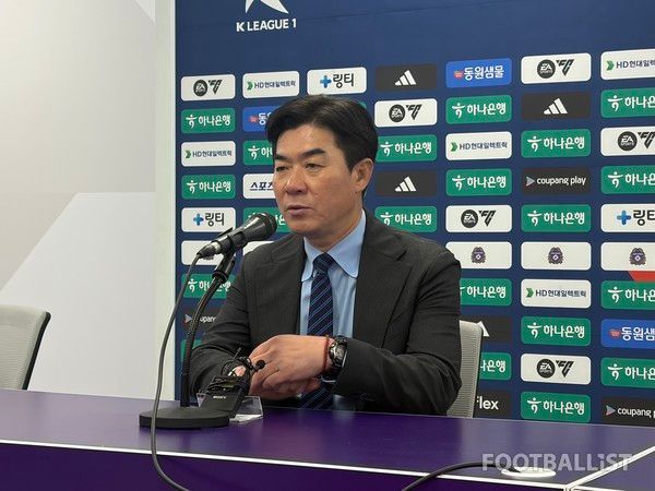 윤정환 인천유나이티드 감독. 김진혁 기자
