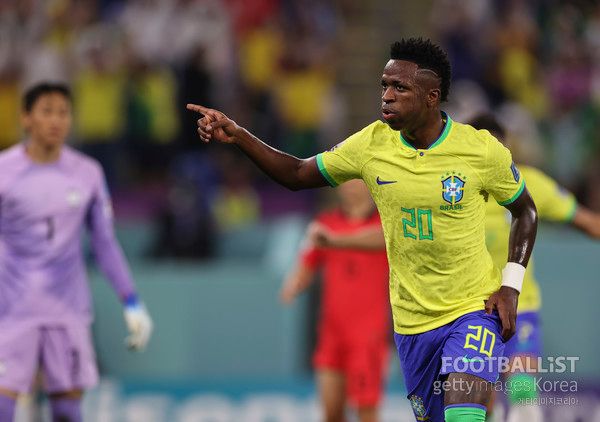 비니시우스(브라질). 게티이미지코리아