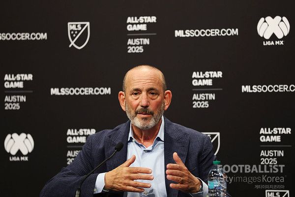 돈 가버 MLS 총재. 게티이미지코리아