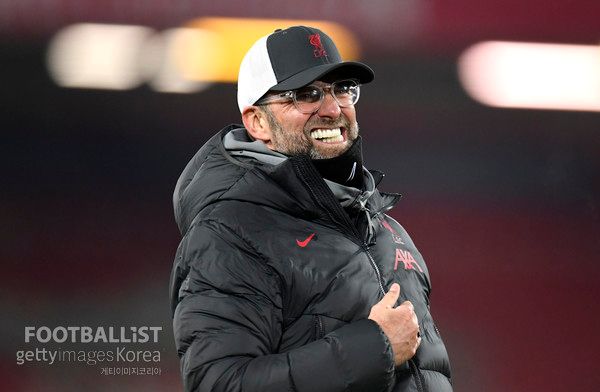 위르겐 클롭 리버풀 감독. 게티이미지코리아