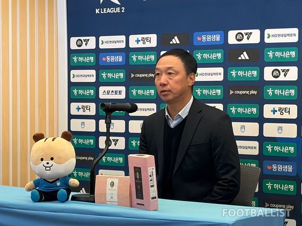 박진섭 천안시티FC 감독. 김진혁 기자