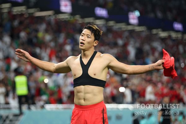 황희찬(남자 축구대표팀). 게티이미지코리아