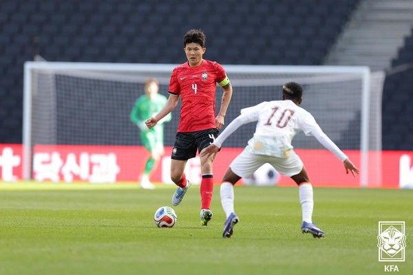 김민재(남자 축구대표팀). 대한축구협회 제공