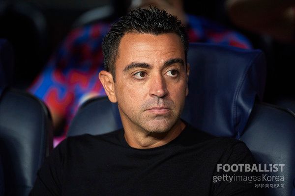 차비 에르난데스 당시 바르셀로나 감독. 게티이미지코리아