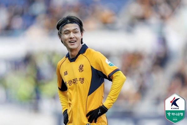 주세종(광주FC). 한국프로축구연맹 제공