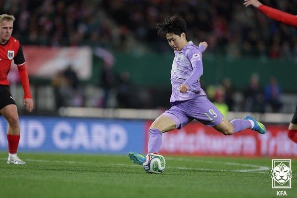 이강인(남자 축구대표팀). 대한축구협회 제공