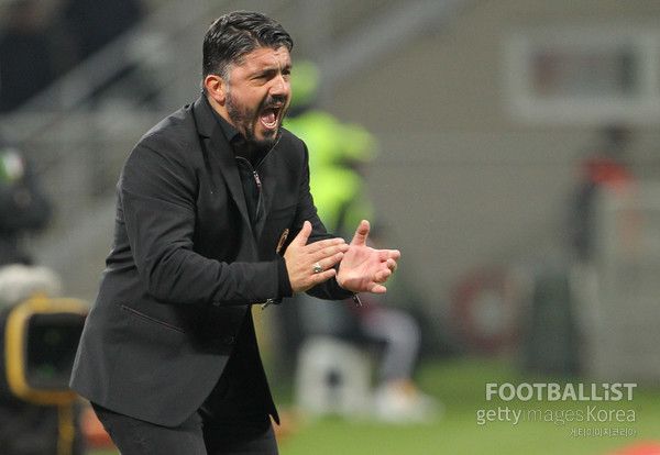 젠나로 가투소 이탈리아 감독. 게티이미지코리아